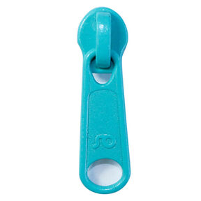 Ritssluiting schuiver [5 mm] | Prym – aquablauw, 