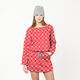 Softsweat Noors patroon – rood/roze,  thumbnail number 6