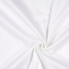 Popeline stof stretch – wit, 