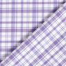 Katoenen stretch ruit – wit/lavendel,  thumbnail number 5