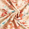 LENZING™ ECOVERO™ viscosestof Vogels en Feeën | Katia Fabrics – creme/vuurrood,  thumbnail number 3