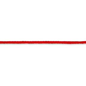Katoenen koord [Ø 3 mm] – rood, 