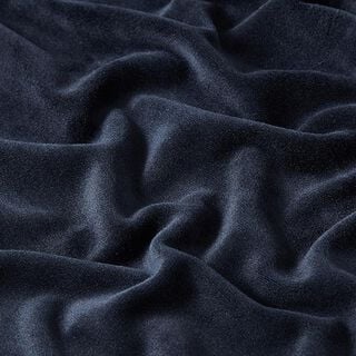 Stretchfluweel – marineblauw, 