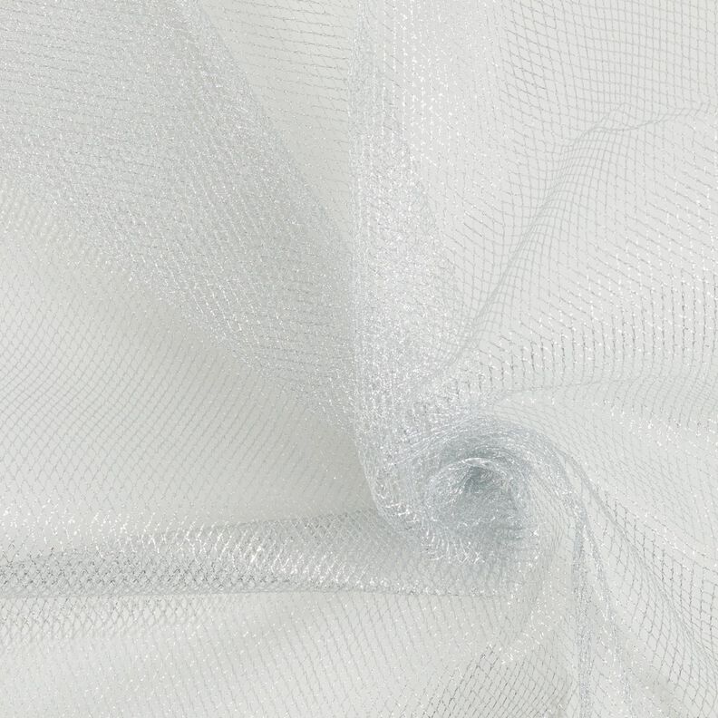 Tule Metallic – zilver,  image number 4