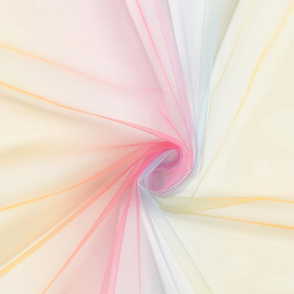 Softmesh Regenboog-verloop – roze/geel,  image number 4