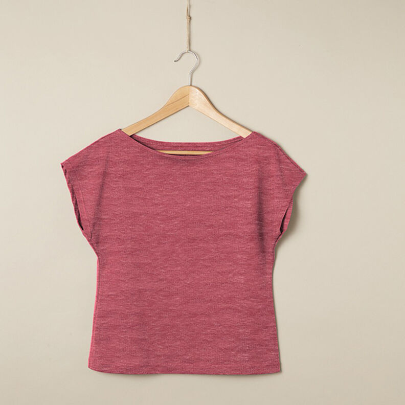Jersey kreukellook effen – kaasjeskruid,  image number 5