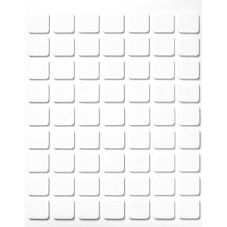 3D kleefplaatjes [ 6,5x6,5 mm |154 Stuk], 