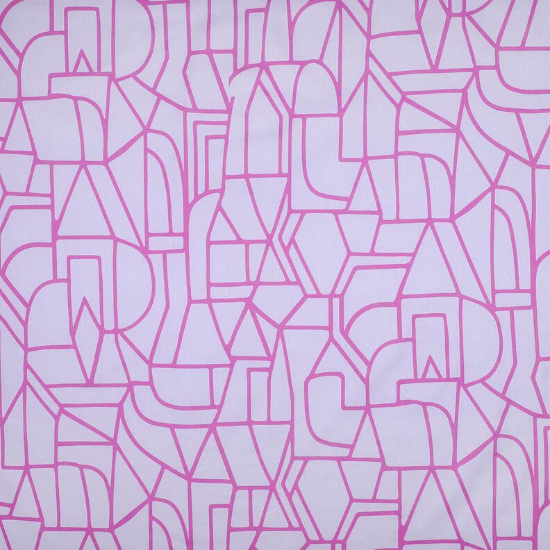 Katoen voile Town | Nerida Hansen – lila/purper,  image number 1