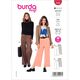 Broek achterstevoren Rubberen doorvoer | Burda 5969 | 34-44,  thumbnail number 1