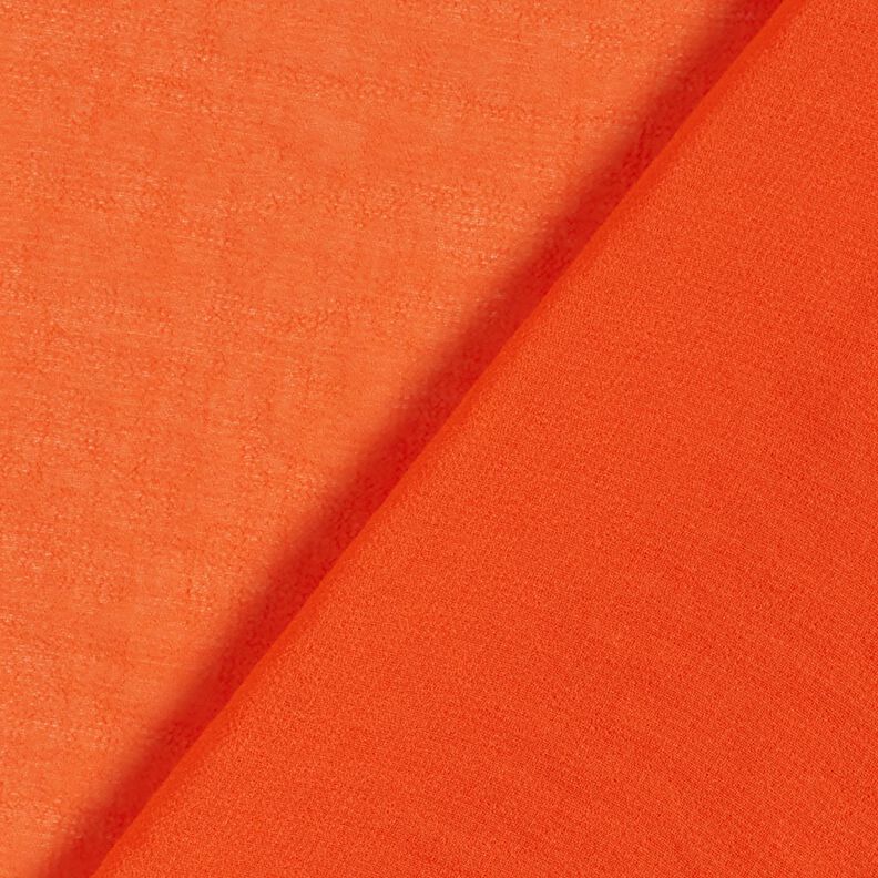 Crêpe chiffon Effen – oranje,  image number 3