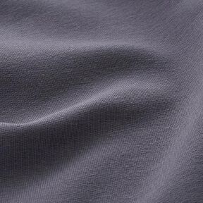Lichte French Terry effen – zwart blauw, 
