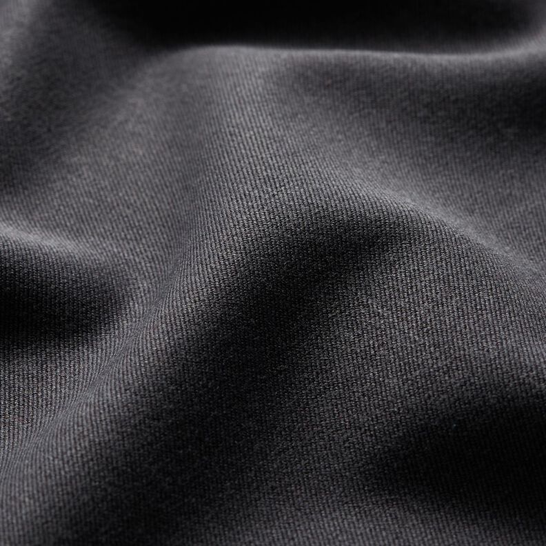 Bi-stretch gabardine – anthraciet,  image number 2