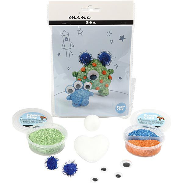 Mini creatieve set Boetseren - Aliens, image number 2