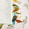 Decostof Katoensatijn tropische jungle – cashew,  thumbnail number 5