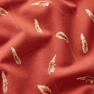 Katoenjersey aren – vuurrood, 