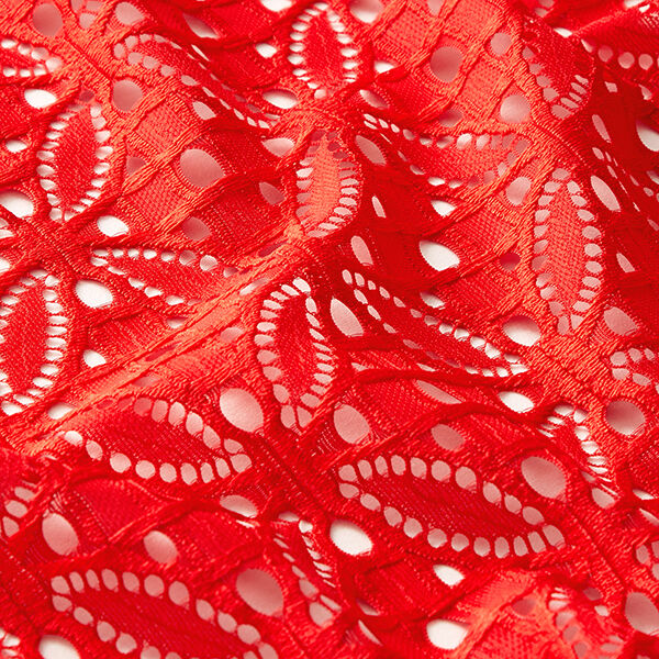 Elastisch kant Versiering – rood,  image number 2