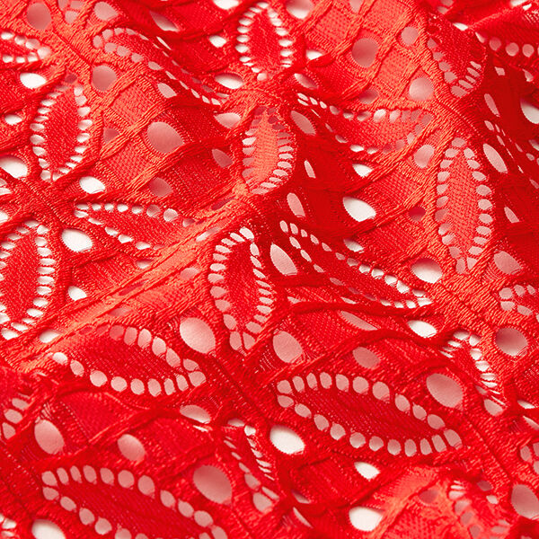 Elastisch kant Versiering – rood, image number 2