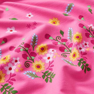 GOTS Jersey EVERMORE Tell Your Story | Hamburger Liebe - Albstoffe – pink, 