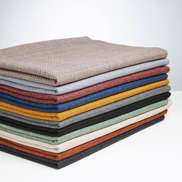 Bekledingsstof Grove keperbinding Bjorn – anthraciet,  image number 3