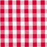 Katoenen stof Vichy ruit 1,7 cm – rood/wit,  thumbnail number 1