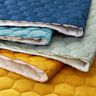 Bekledingsstof doorgestikte fluwelen honingraten – marineblauw,  thumbnail number 6