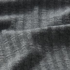 Ribjersey Enkelvoudig breipatroon – donkergrijs, 
