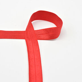 Elastisch bandje (rubberen vouw) glanzend [20 mm] – rood, 