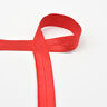 Elastisch bandje (rubberen vouw) glanzend [20 mm] – rood,  thumbnail number 1