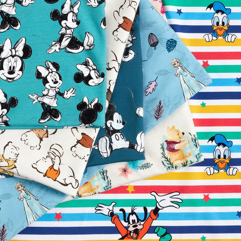 Katoenjersey Minnie Mouse | Disney – lichtblauw, image number 5