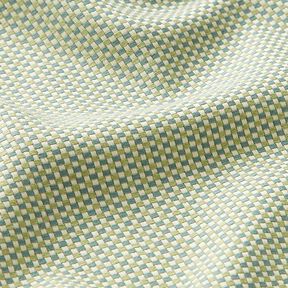 Decostof Jacquard Structuur effen – groen, 