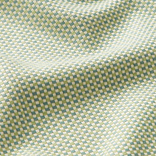 Decostof Jacquard Structuur effen – groen,  image number 2