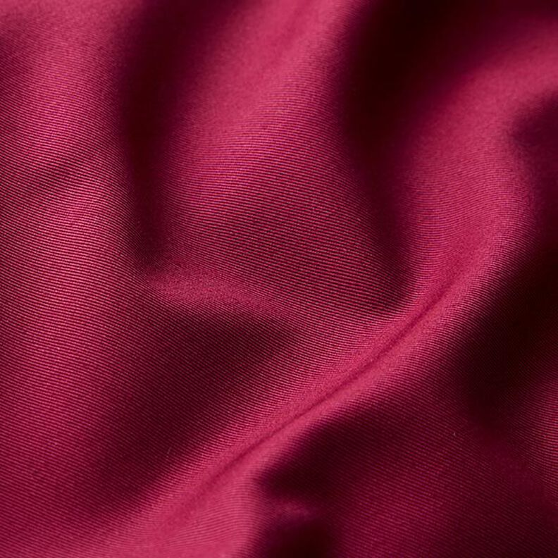 Katoenkeper Effen – bordeauxrood,  image number 2