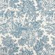 Decostof Canvas Toile de Jouy 280 cm – blauw,  thumbnail number 1