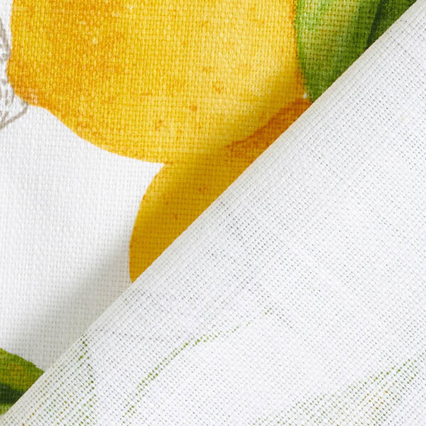 Decostof Panama Citroenen – wit/citroengeel,  image number 4