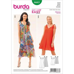 Jurk, Burda 6663, 