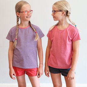 TINA - casual basic hemd met korte mouwen, Studio Schnittreif | 86 - 152, 
