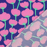 LENZING™ ECOVERO™ viscosestof Poppies | Nerida Hansen – marineblauw/pink,  thumbnail number 4