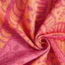 Strandkleding hamamdoek jacquard ornamenten – rood/perzik sinaasappel,  thumbnail number 3