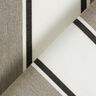 Outdoorstof Canvas Gemengde strepen – wit/grijs,  thumbnail number 4