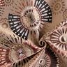 Decostof Jacquard elegante mandala – donkertaupe/roodbruin,  thumbnail number 3