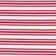 Viscosejersey onregelmatige glitterstrepen – ecru/rood,  thumbnail number 1