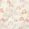 Mousseline/dubbel gehaakte stoffen kleurrijke regenbogen Digitaal printen | Poppy Fabrics –,  thumbnail number 2