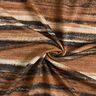 Jersey glitter vage strepen – bruin/zwart,  thumbnail number 4
