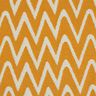 Outdoorstof jacquard Ikat patroon – mosterd,  thumbnail number 1