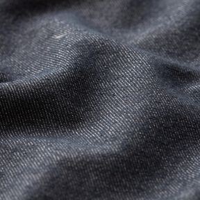 Stretch denim katoenmix medium – zwart blauw, 