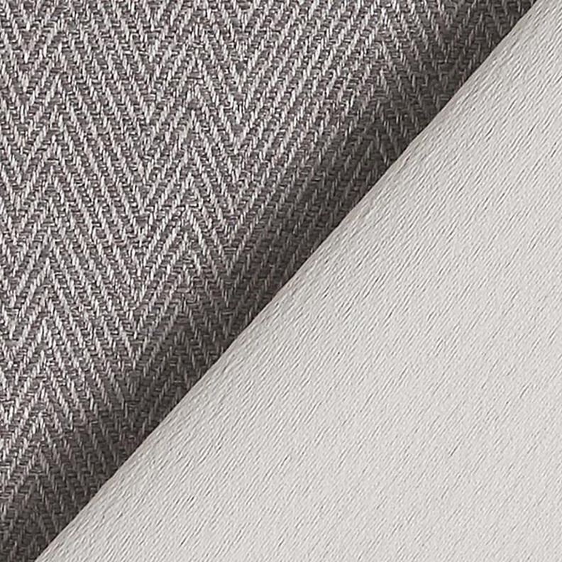 Verduisteringsstof Visgraat – grijs | Stofrestant 100cm,  image number 4