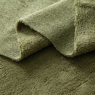 Knuffelzachte badstof Bamboe Effen – olijf, 