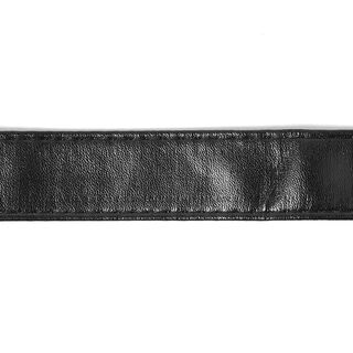 Tassenband imitatieleer – zwart, 