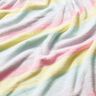 Gezellige fleece Pastel regenboogstrepen – lichtgeel/roze,  thumbnail number 2