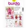 Poppenjurkjes, Burda 7753,  thumbnail number 1